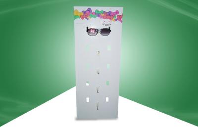 China 4 Color CMKY Offset Printing POP Cardboard Display Standee for Sunglasses Hanging for sale