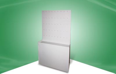 China Big Strong Cardboard Display Shelves Free Standing Display Units For POP for sale
