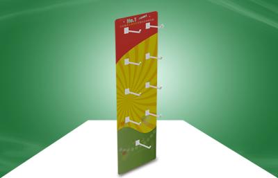 China Customize Recyclable Cardboard Sidekick Display Wall Hanger With Hooks For Gifs for sale