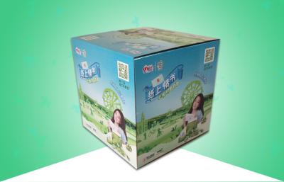 China Corrugated Paper Packaging Boxes / Tube Carton Box For Packaging Sanitary Towel for sale