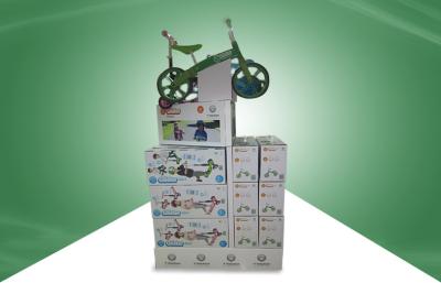 China Four Face Show  Paper POP Cardboard Display for Kids Bikes Selling to Costco for sale