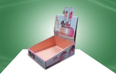 China Professional Countertop Cardboard Display Stand With Glossy PP Lamination for sale