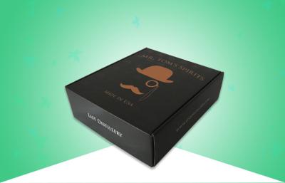 중국 단단한 디자인 선물 수송용 포장 상자 반점 포장 포도주를 위한 UV 골판지 널 판매용