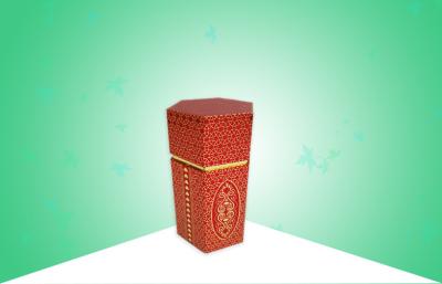 China Spot UV Embossing Custom Printed Gift Boxes 100% Recyled For Packing Perfume Cosmetics for sale