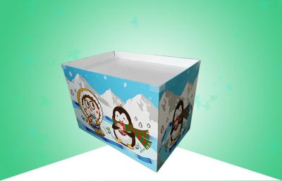 Chine Affichage résistant de palette de carton, affichage de vente au détail de palette pour des nourritures/casse-croûte d'enfant à vendre