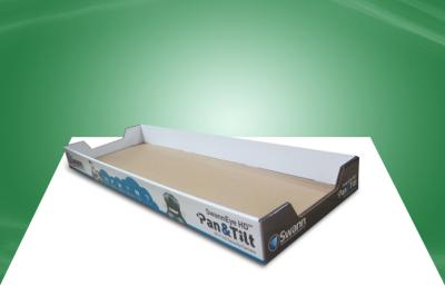 China Promotion Products PDQ Retail Display Trays / Cardboard Countertop Tray 4C / 0C Offset for sale