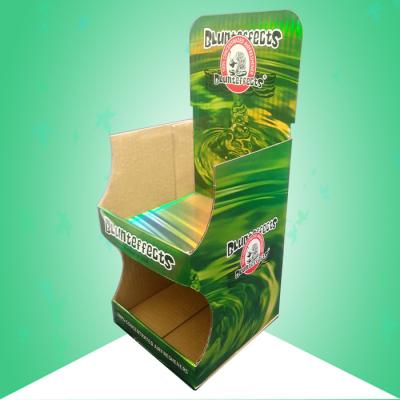 China Car Freshener B Flute Two Tier Cardboard Display Box for sale