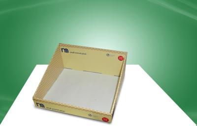 Китай ODM OEM добавочной коробки стойки дисплея счетчика картона желтого цвета игрушки Recyclable продается