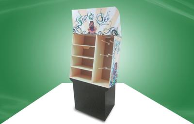 China Air Freshener Four-shelf POS Cardboard Displays For Super Market / Cosmetic Store for sale