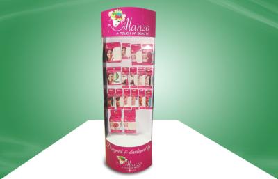 China Cosmetic Eye-catching POP Cardboard Display for sale