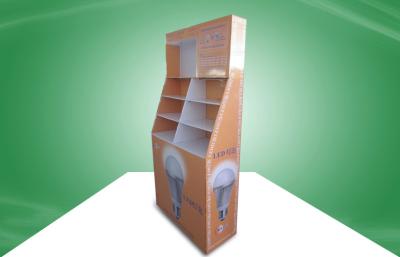 China Recycled Heavy - duty  POS Cardboard Displays  Display Stand For LED Products for sale