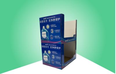 China A parede dobro robusta empilha acima o cartão Tray For Heavy Laundry Detergent de PDQ à venda