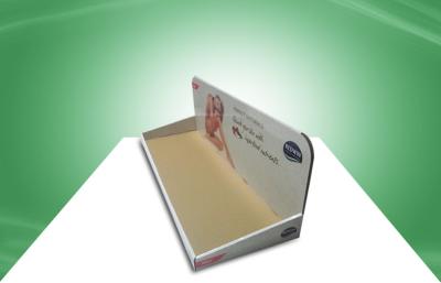China Eye Catching  Cardboard  PDQ Trays Promoting Skincare Products With Easy - Assembly Design for sale