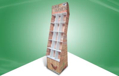 China OEM / ODM 15 Cells Book POP Cardboard Display Cardboard With Heavy - duty & Easy - assembly Design for sale
