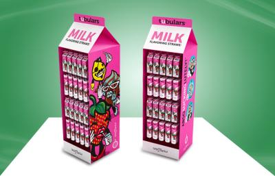 China POP Cardboard Display Promoting Kid Milk Bars for sale