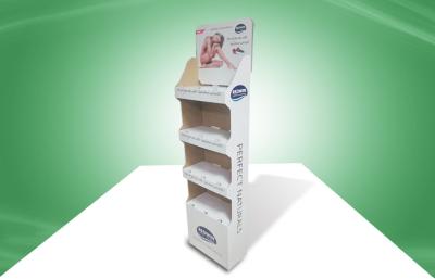 China POS Cardboard Retail Displays For Skincare Products With Easy- Assembly Design for sale