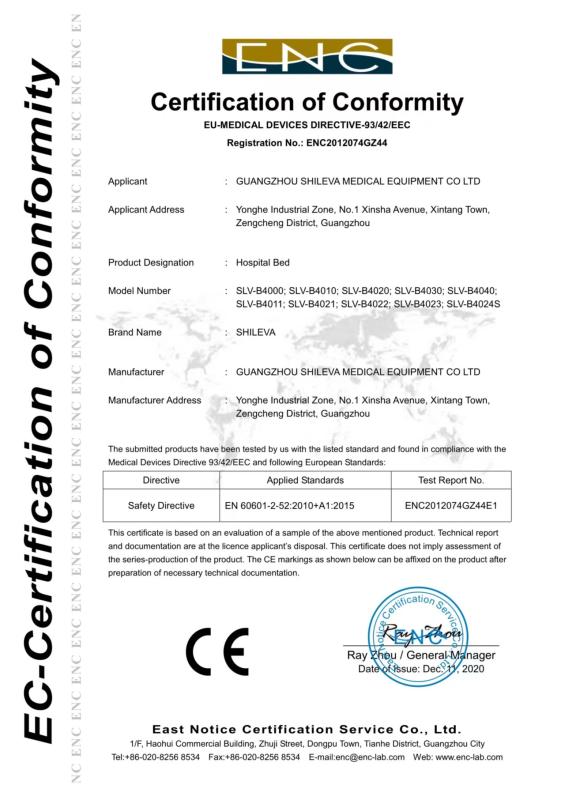 CE - Jiangsu Xiangyou Medical Instrument Co., Ltd.