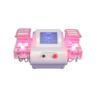 China 4D WaveLength 528 Diodes Low Level Cold Laser Lipo Machine 635nm 650nm 810nm 980nm for sale