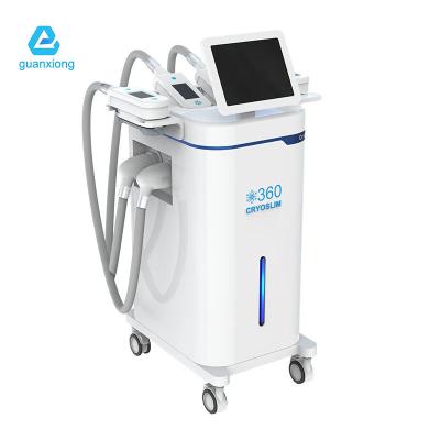 China 360 degree cooling 3S freezing fat body slimming machine with 4 cryo handles for sale