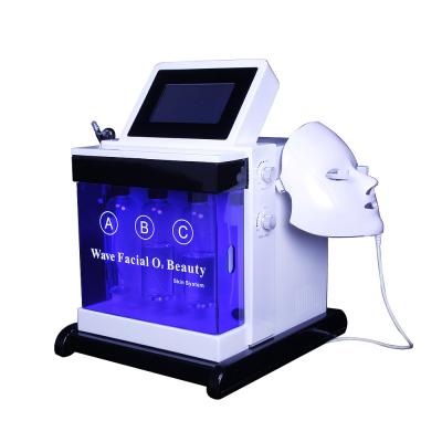 中国 顔の保湿の傷跡の取り外しのための無線周波数の美顔器 RF 生物超音波療法 販売のため