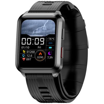 China Body Temperature Blood Oxygen Smartwatch  Medical Device IP67 with big screen for sale