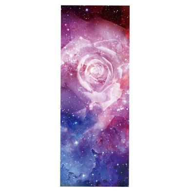 China 1830*680*1.5mm Suede Rubber Yoga Mat Anti Slip Natural Rubber Exercise Mat for sale