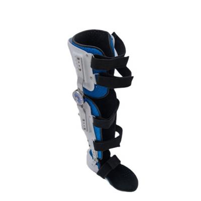 中国 高強度整形外科装具ヒンジ式足首足装具スプリントレッグサポート 販売のため