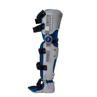 China Tamaño del ángulo ajustable de la órtesis de la extremidad inferior del soporte ortopédico del pie del tobillo con bisagras en venta