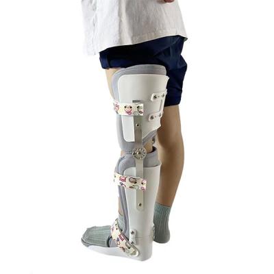 Chine Attelle de jambe d'orthèse de pied de cheville de genou de KAFO pour l'équipement de physiothérapie d'immobilisation enfants à vendre