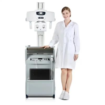 China High Frequency Mobile Digital X-Ray System Portable Xray Machine  730-1250MM for sale