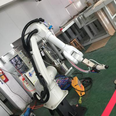 China 6 Axis Automatic Spray Painting Robot PLC Control With 7in Touch Screen for sale