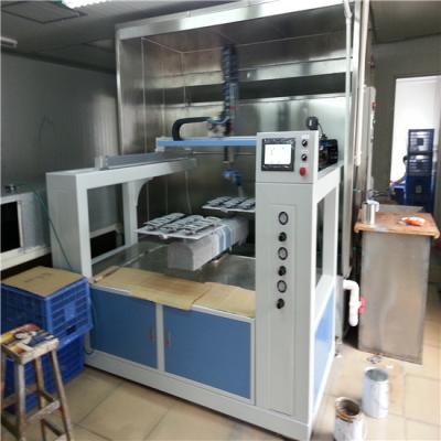 China 5 Axis Spray Painting Machine Coating for Air Conditioning Shell Liquid Coating Plc+touch Screen Automatic Provided for sale
