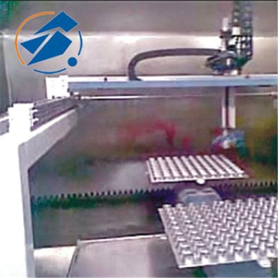 China Disco automático ISO9001 de la estación de la máquina dos del pintado con pistola del interruptor 4kw en venta
