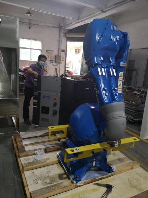 中国 金属部分の川崎Yaskawa ABBの塗装ロボット6の軸線1500mm車のペンキのロボット 販売のため