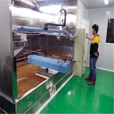 China ODM Five Axis Auto Spray Painting Machine With Water Curtain Booth for sale