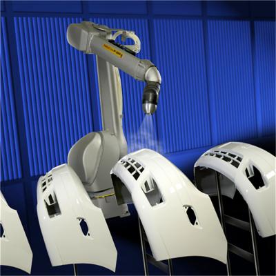 Китай Робот картины брызг бампера 3.0m автомобиля автоматический на линии торговой операции продается