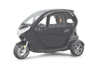 China 25 Km Per Hour Enclosed Electric Tricycle 50 Ah Battery Capacity 110 V-220 V Input for sale