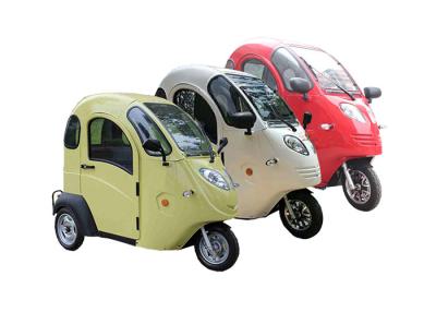 China Max 25 Km/H The Elderly Covered Electric Tricycle , 800W Electric Trike Car for sale