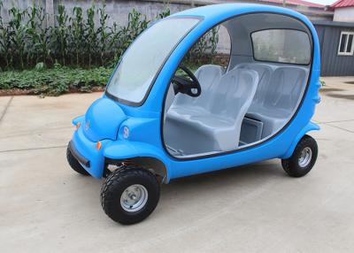 China Blue Electric Sightseeing Car 4 Wheels For Renting 2250*1220*1550mm 7 Km/H Max for sale