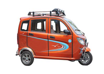 China CDI Ignition Gas Powered 3 Wheel Trikes Enclosed 150 CC Engine For Passenger for sale