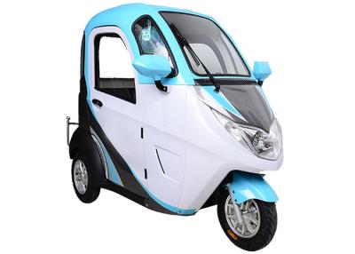 China Painted 60V 32Ah Battery Electric Passenger Tricycle for sale
