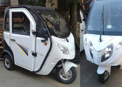 China Steel Rim Automatic Electric Car , Three Seats 1000 W Electric Little Cars for sale