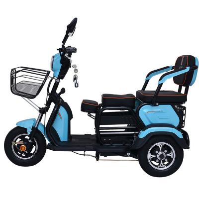 China Drum Brake 1200 Watts 12V 32Ah Three Wheel Electric Scooter for sale
