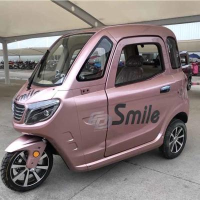 China 40km/H Button Start 1500W Enclosed Electric Trike for sale
