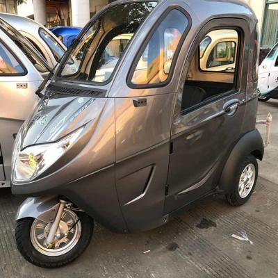 China 3 Wheel 60V 32Ah Electric Passenger Closed Tricycles for sale