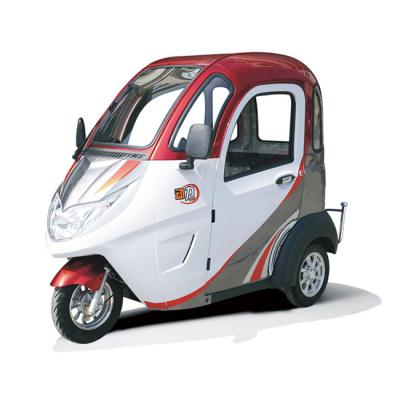 China 4m Braking Distance 60V 32Ah Enclosed Electric Tricycle for sale