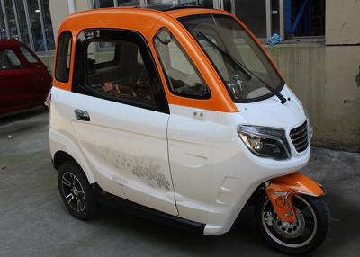 China 3 Seat Adult 1500W Enclosed Electric Tricycle for sale