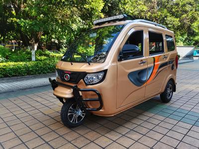 China 200CC Wasserkühlung drei fahrbare Türen TUK TUK Rickshawb des Passagier-Taxis 5 für 7 Sitzer zu verkaufen