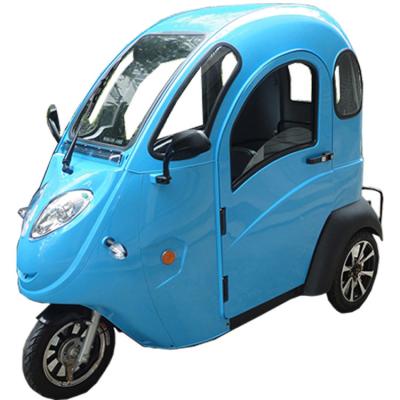 China Cargamento eléctrico del triciclo 140kg de la rueda plástica de la cabina 3 del pasajero en venta