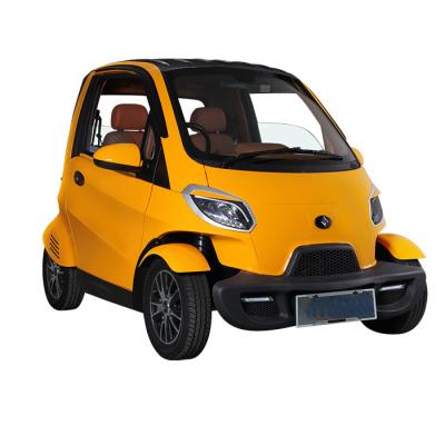 China Plastic Enclosed 55km/H 2500W 4 Wheels Electric Car EEC Charging for sale